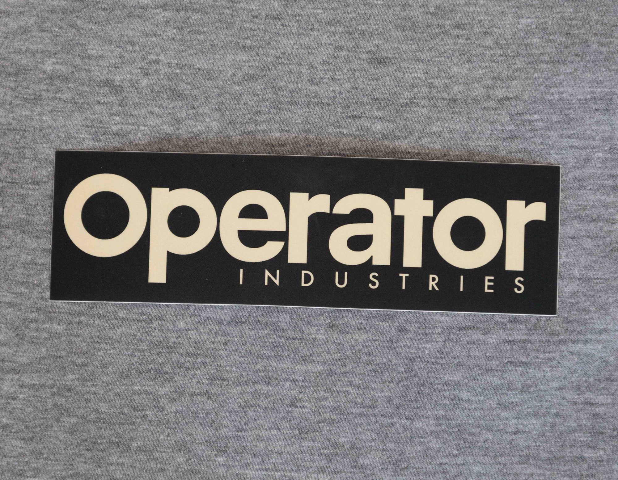 Deinstall Operator Sticker The Operator Logo Sticker – Operator Industries