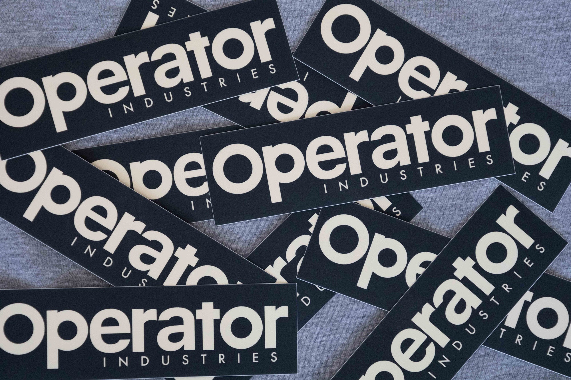 Production Operator Sticker The Operator Logo Sticker – Operator Industries